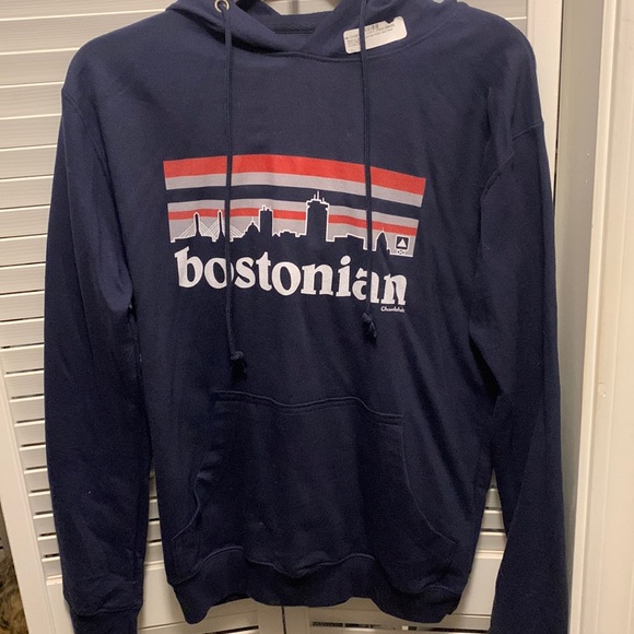 Brand new, never been worn. Fun Boston spin on popular brand, Patagonia. - Picture 1 of 2